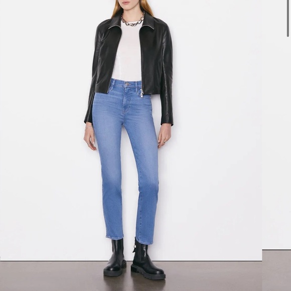 Frame Denim Pants - Frame Le Sylvie Slender Straight